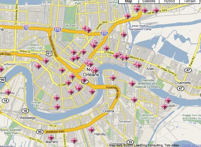 SpotCrime - The Public's Crime Map: New Orleans Crime Map