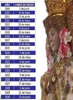 Calendario Rociero