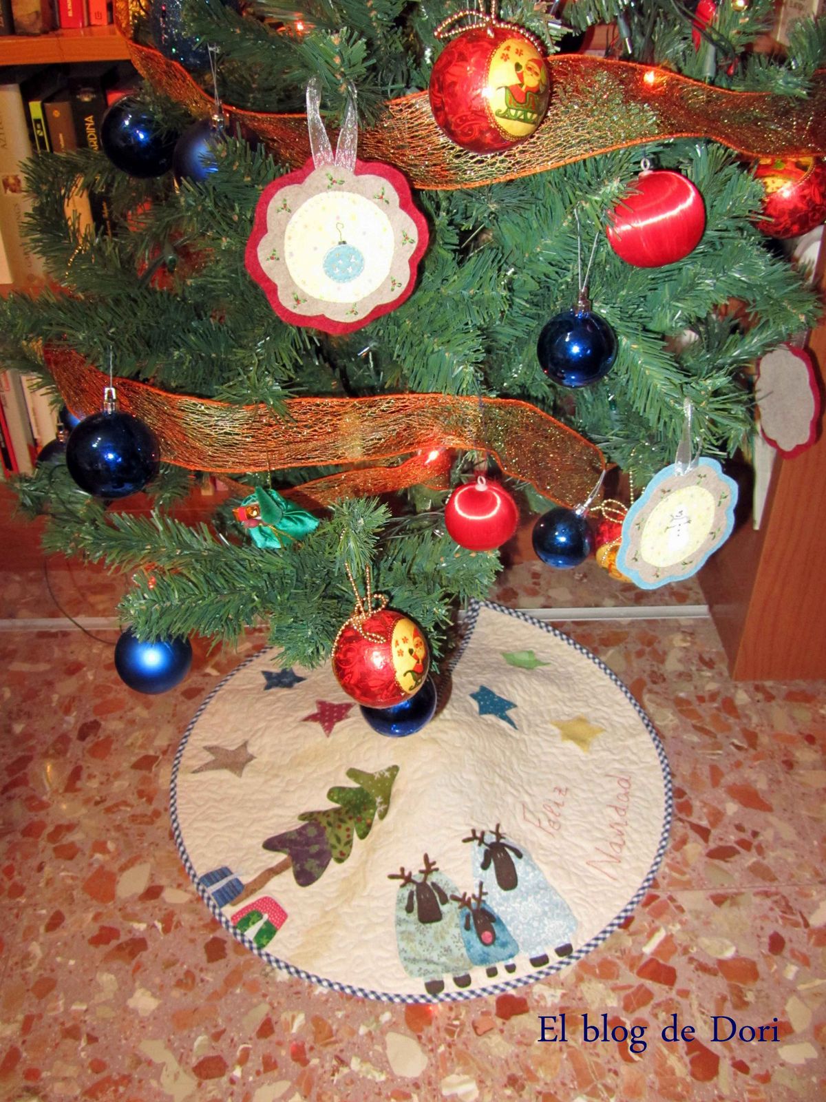 El blog de Dori Base para el árbol de Navidad