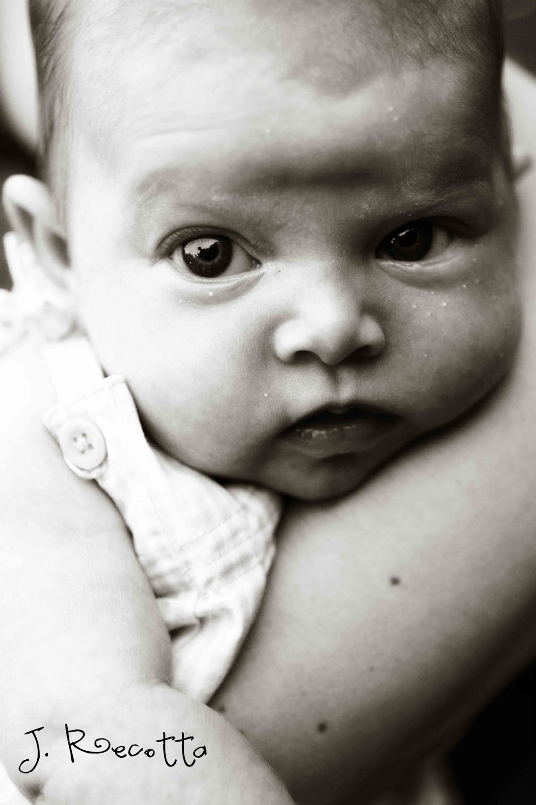 Stories from Behind the Lens black and white baby