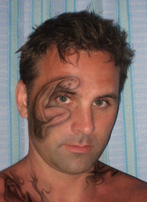 These really bad tough guy tattoos are some of the worst of the prison