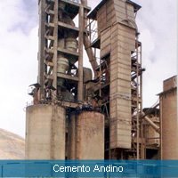planta de la fabrica de cemento "ANDINO"