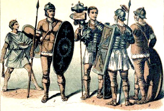 Eodem Tempore Equites Nostri Levisque Armaturae Pedites Una Erant Militum: 1 - Funditor 2 Levis Armaturae Pedites 3 - Legionarii Milites