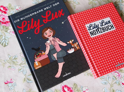 Foto vom Buch Die wunderbare Welt der Lily Lux und Lily Lux Notizbuch