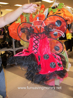 Ladybug costume for girls 