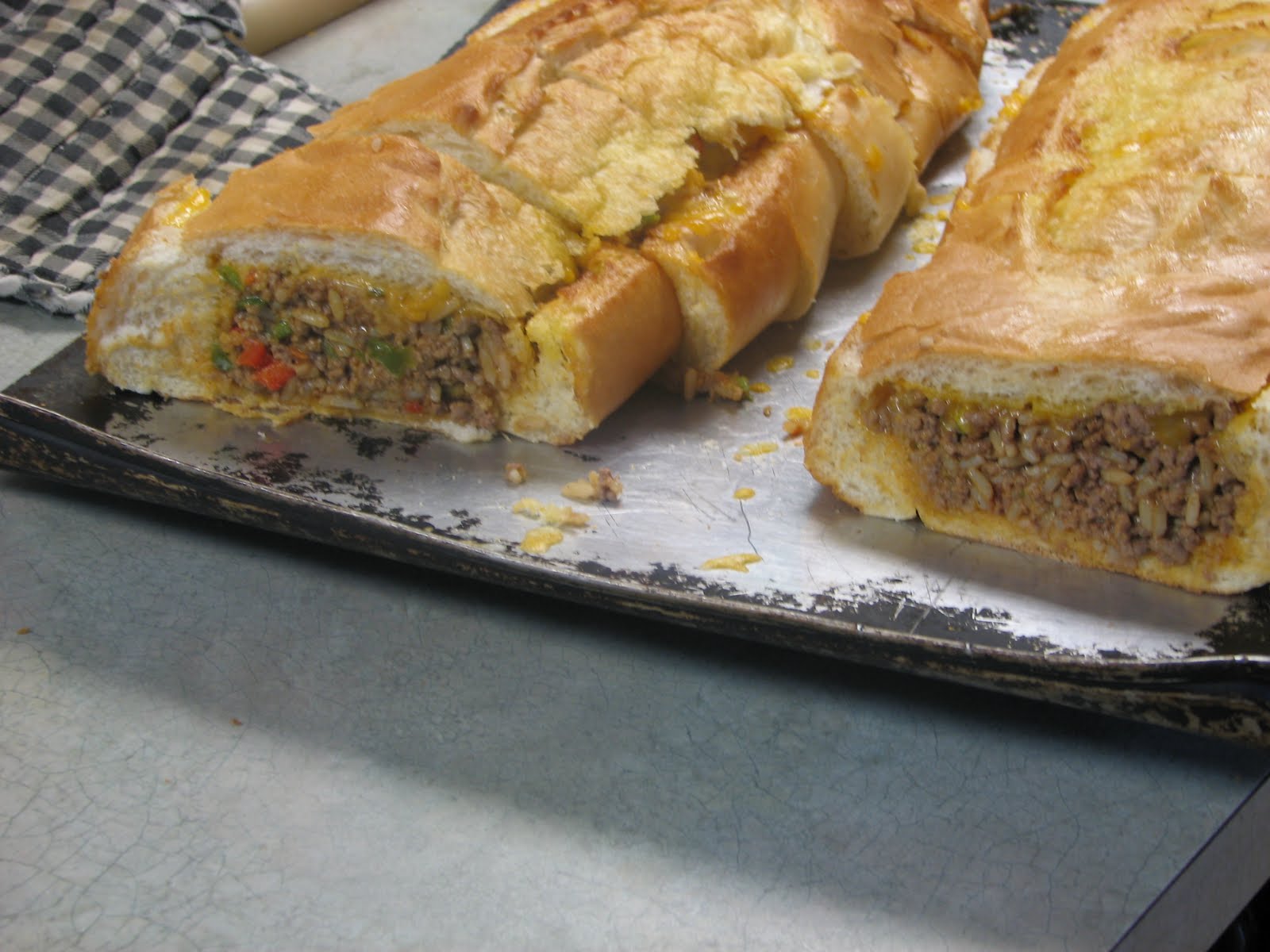 Saucy BeefFilled French Bread The Common Room