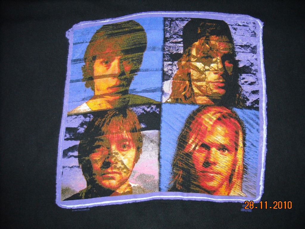 OldSchoolZone Vintage THE SAMPLES band Autopilot 199495 Tour Tshirt