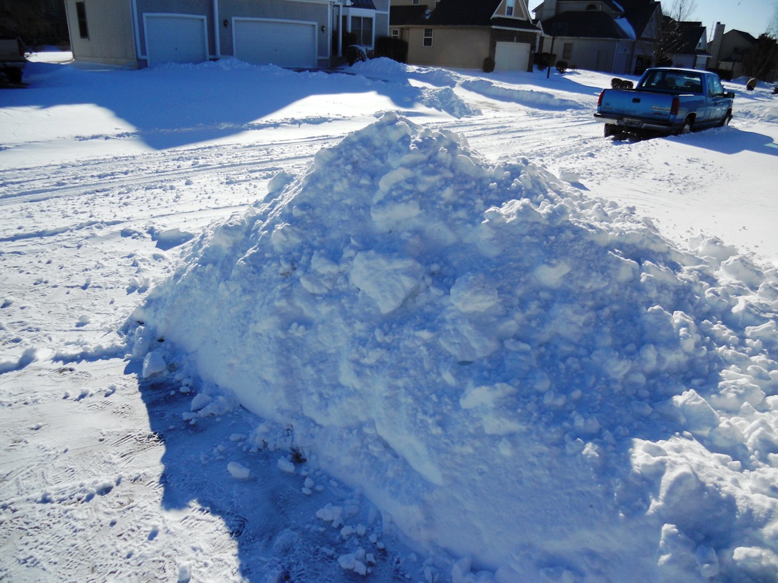 50 after 40 Shovelling Snow Just Like A Marathon