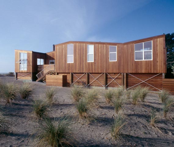 Beach House in Wood — house design, Beach house, california style, modern house design, interior design