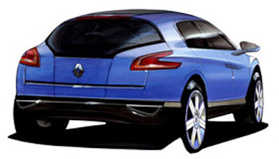 Renault Egeus Concept, elegant sport car