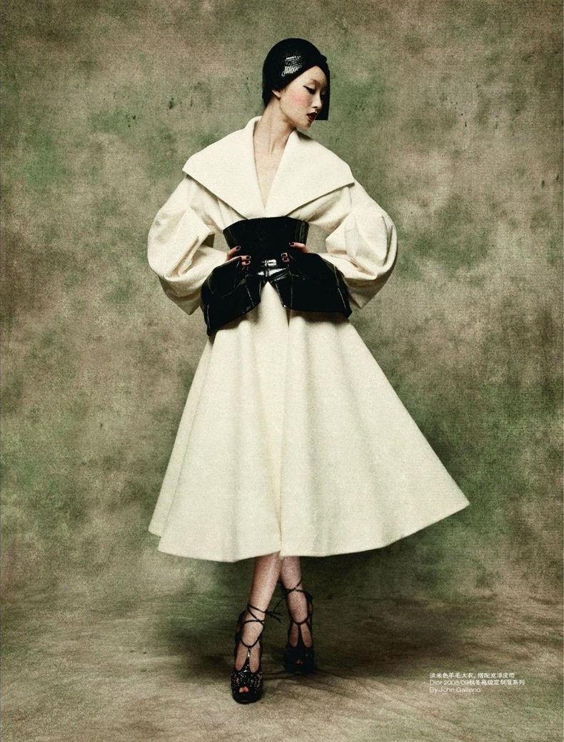 Lili Ji for L'Officiel China Sep 2010 Cool Chic Style Fashion