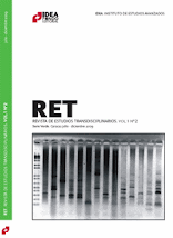Editor jefe de la Revista de Estudios Transdisciplinarios (RET) - (IDEA) Vol. 1 N° 2