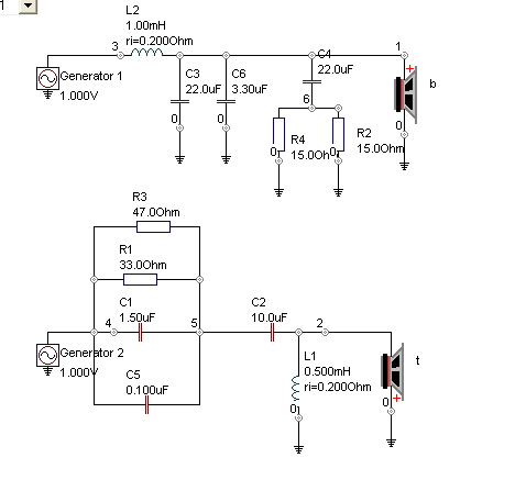 RO ELECTRONICA: SCHEMA FILTRU PASIV PENTRU BOXE AUDIO