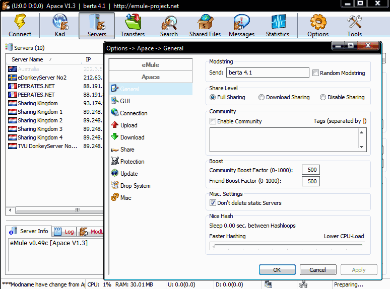 download emule servers download emule servers