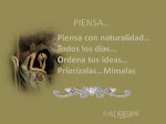 PIENSA...