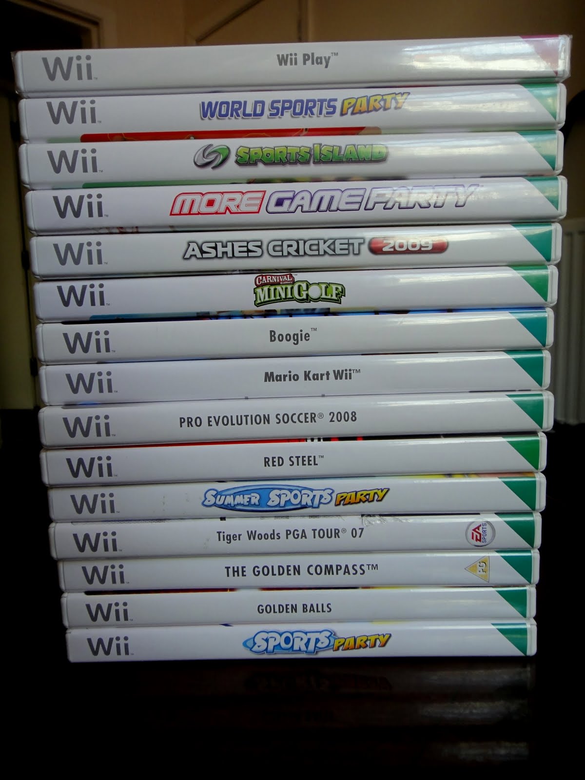 empty decorations Job Lot !! 15 x NINTENDO Wii GAMES BUNDLE