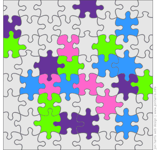 Puzzle elementy układanki karty · darmowe zdjęcie na pixabay uglyblackjohn: November 2009