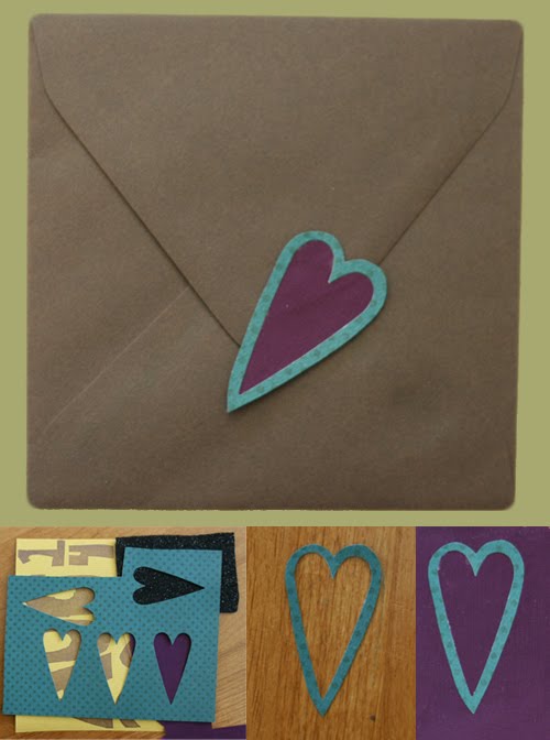 Bottles and Flags Heart Punch Scrap Project (Tutorial)