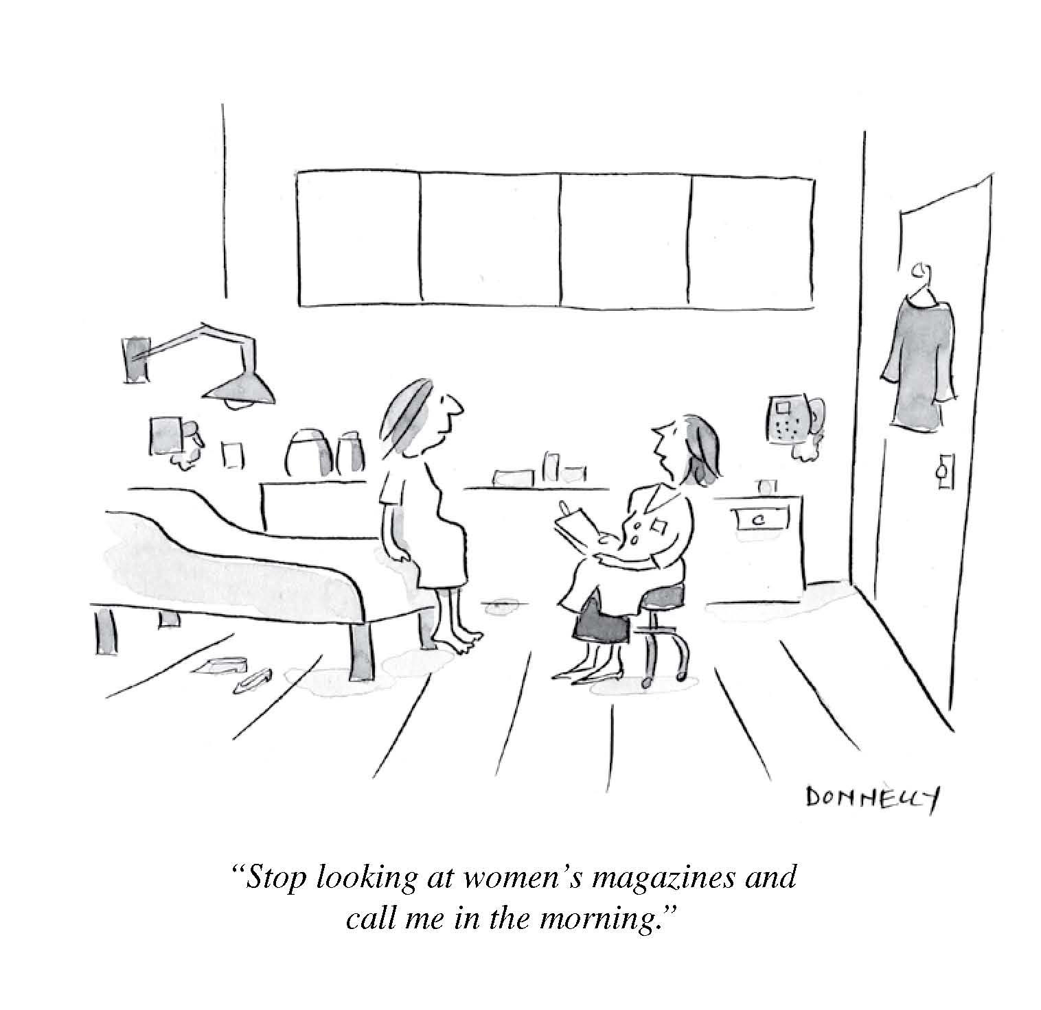 borrowed, bought, stolen. Liza Donnelly