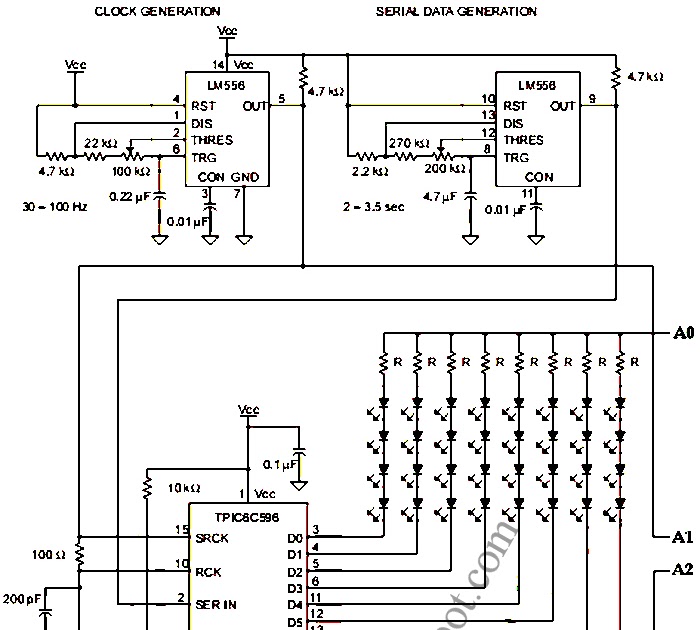 Led Sign Board Circuit Diagram