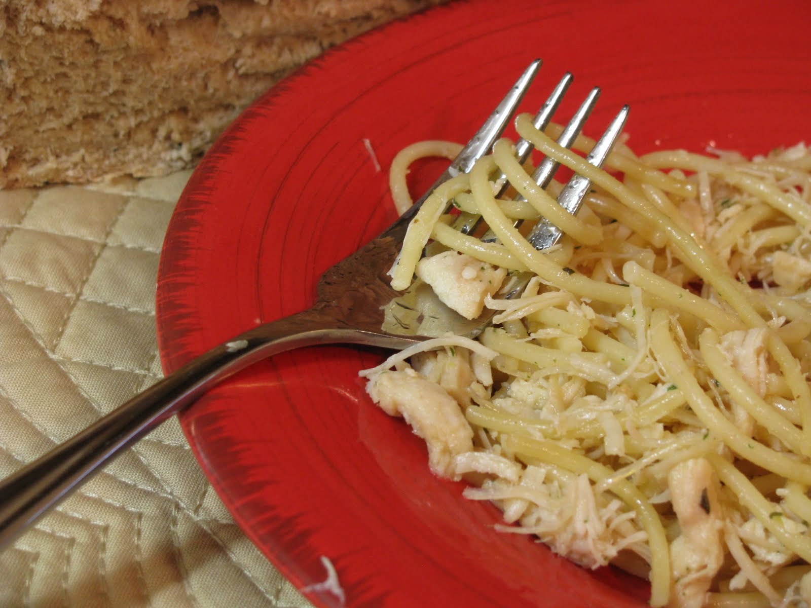 Sweet Tooth... Garlic Parsley Spaghetti