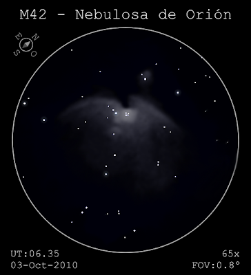 Pléyades del sur: M42 - La Gran Nebulosa de Orión