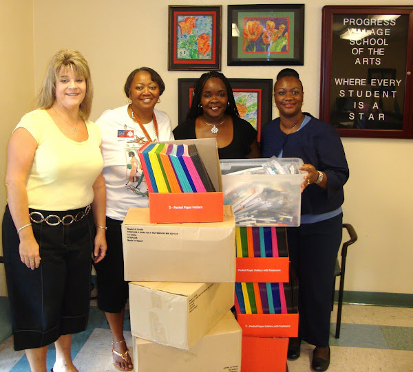 CWAV Donated School Supplies To School