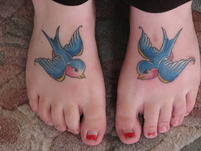 pretty foot tattoos. the feet tattoos before.