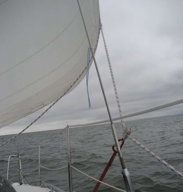 Sail Delmarva A Simple Jib Lead Adjustment for Cruising Down Wind