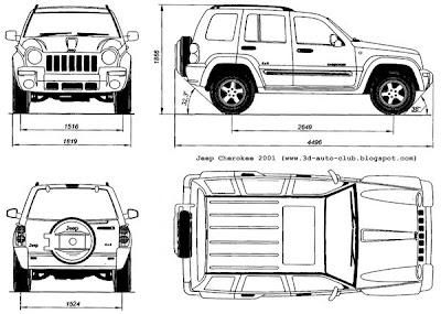 Blueprints - Jeep Cherokee (2001)