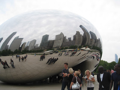 chicago cloud gate statue the bean
