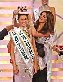 The crown of Miss International 2008 has new owner, Alejandra Andreu, Miss International 2008 Photos