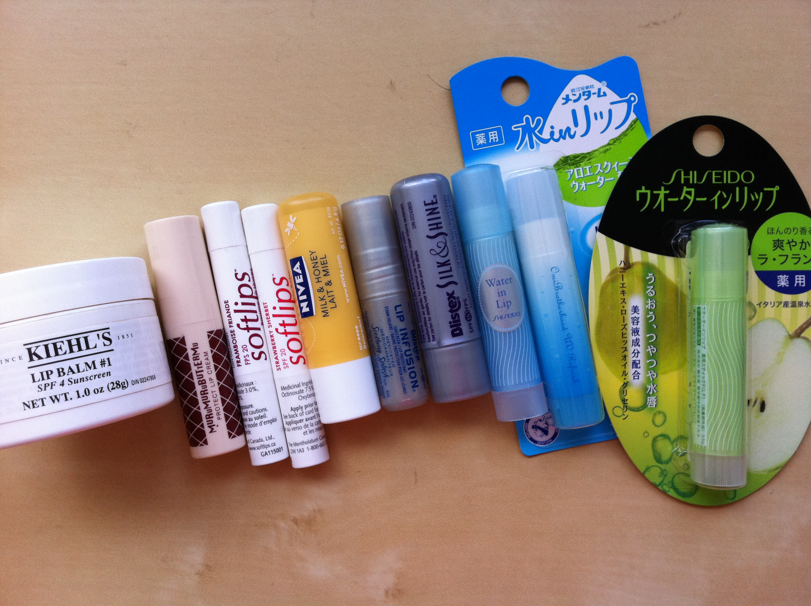 girly girl diary Lip balm collection