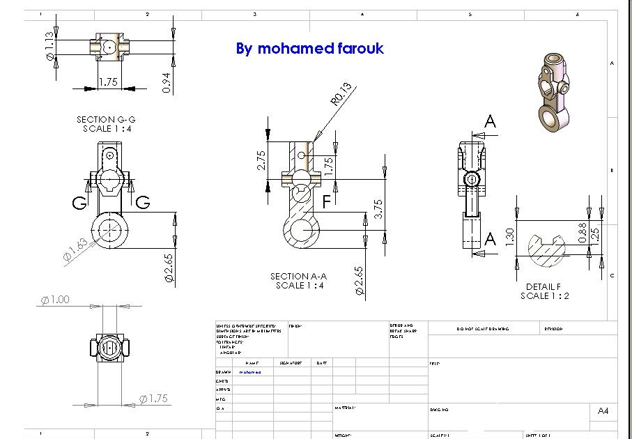 make-2d-drawing-from-solidworks-part-solidworks-tutorials