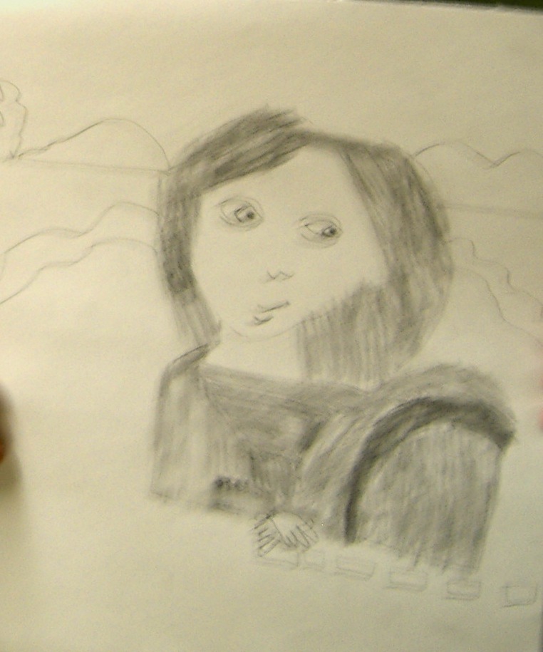 рисунки лизы есть только папа