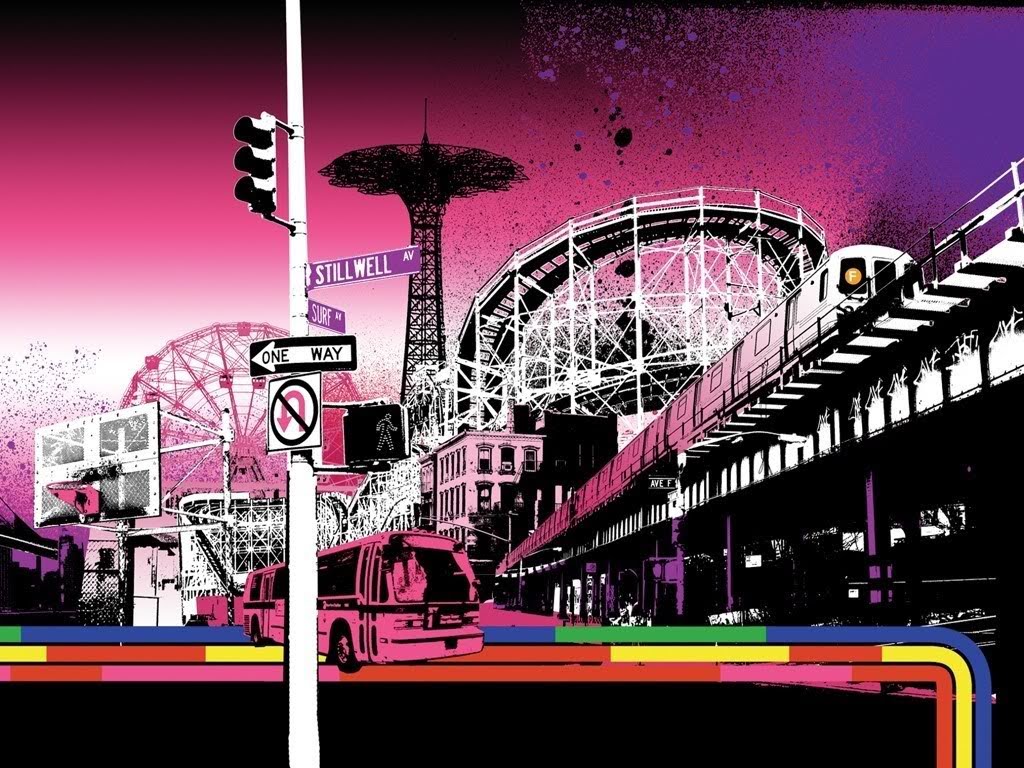 funky town new york subway