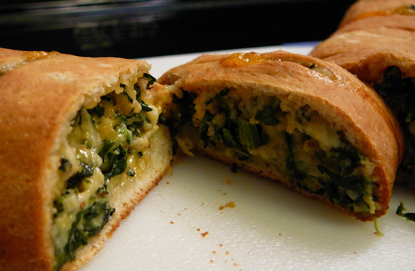 Peacock Coffeehouse Spinach Cheese Bread