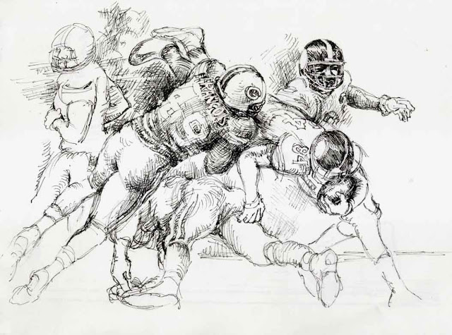 super bowl, american football, wolfgang glechner, NFL, USA, sport, zeichnung, drawing, sports, vikings,quarterback, pittsburg steelers, green bay packers