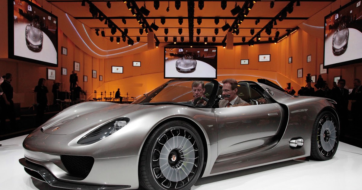 Porsche 918 Spyder 500 hp Plug-In Supercar (w/VIDEO) | Electric Vehicle