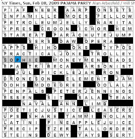 rex parker does the nyt crossword puzzle sunday feb 8 2009 a arbesfeld 1666 london fire chronicler noted spanish muralist bygone coney island attraction