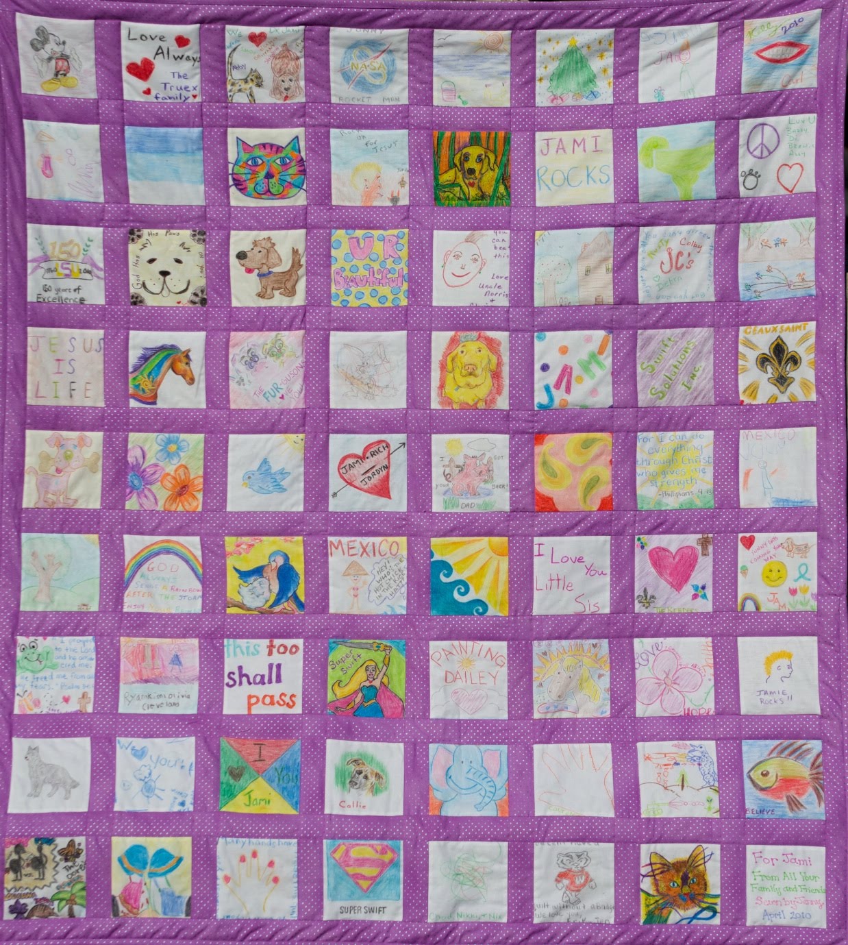 Sew Fabulous Quilt Shop The Crayon Quilt For Jami