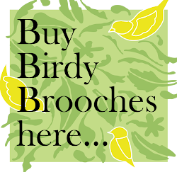 Birdy Brooches for SALE!