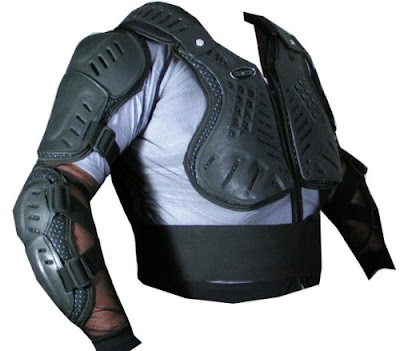 Motocross armored Jacket Back Body Guard 4