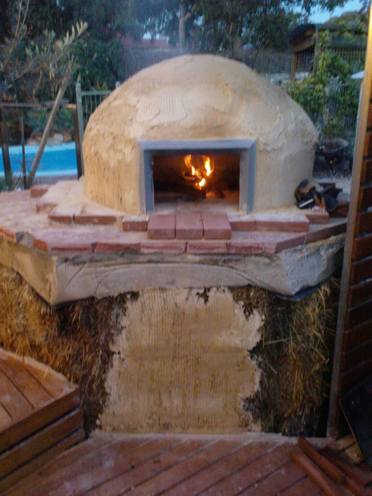 Sev's Brick Oven Sev's First Brick Oven