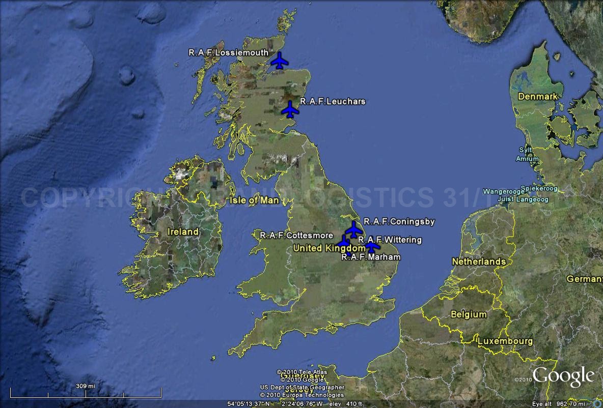 Uk Military Bases Map