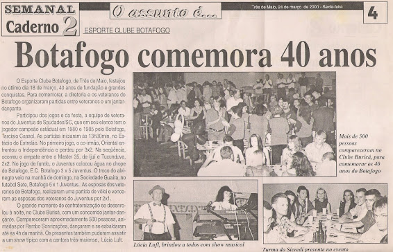 40 anos do Botafogo
