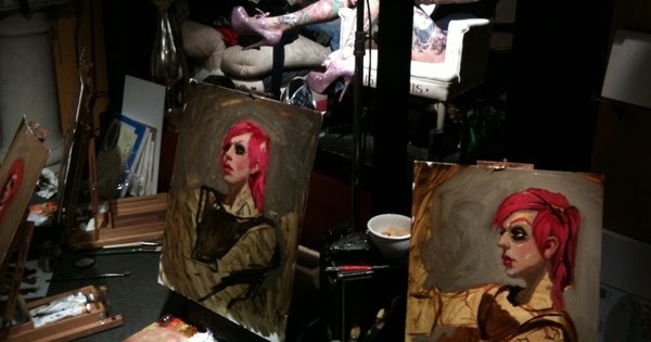 Jeffree Star: Michael Hussar & Nikko Hurtado fazem pinturas do Jeffree