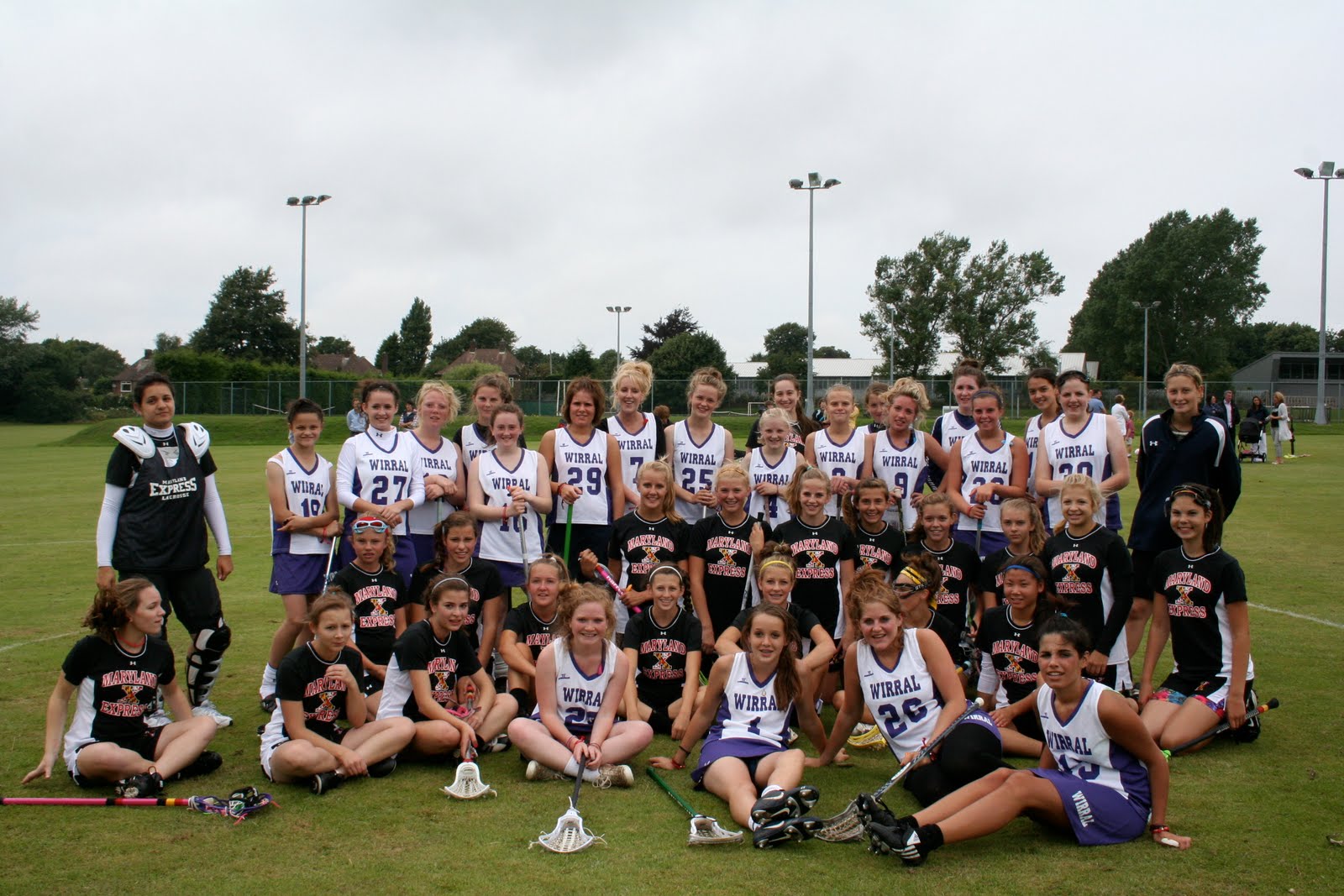 Maryland Express Lacrosse Timperley Tour MD Express LAX Teams win