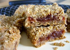 Cherry Oatmeal Crunch Squares