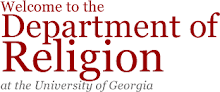 Department of Religion at the University of Georgia